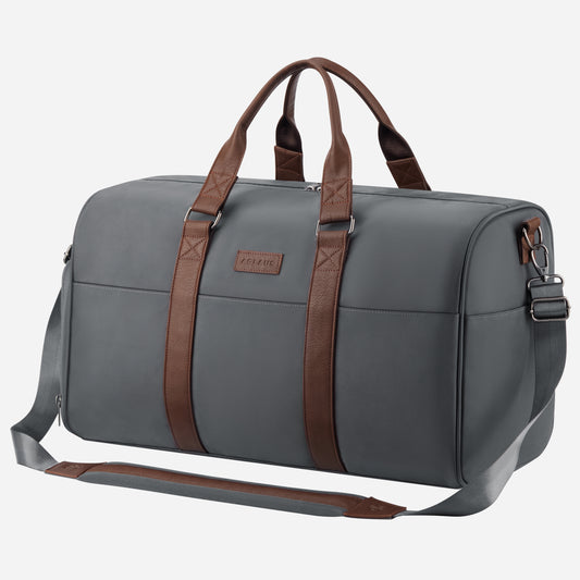 Feriado 45L Travel Duffel Bag - Gray/Brown